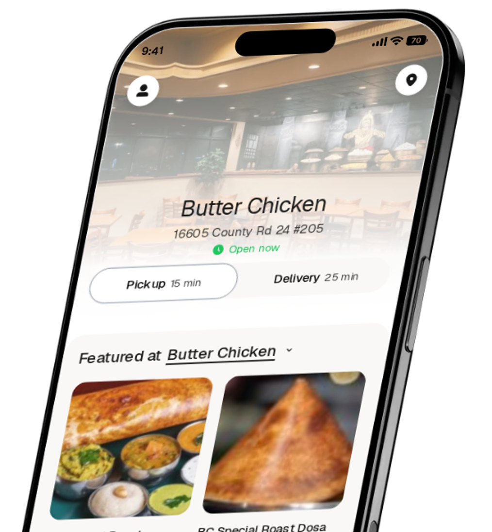 Butter Chicken app preview